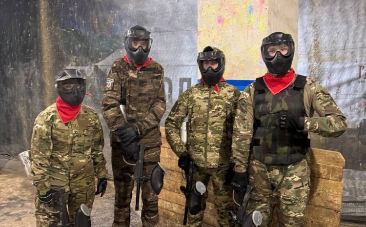  Тренировка по пейнтболу